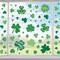 St Patricks Day Window Clings Decorations, Saint Patrick's Day Shamrock Decor, Sticker Decal for Holiday Home Party, 8 Sheets 126 PCS